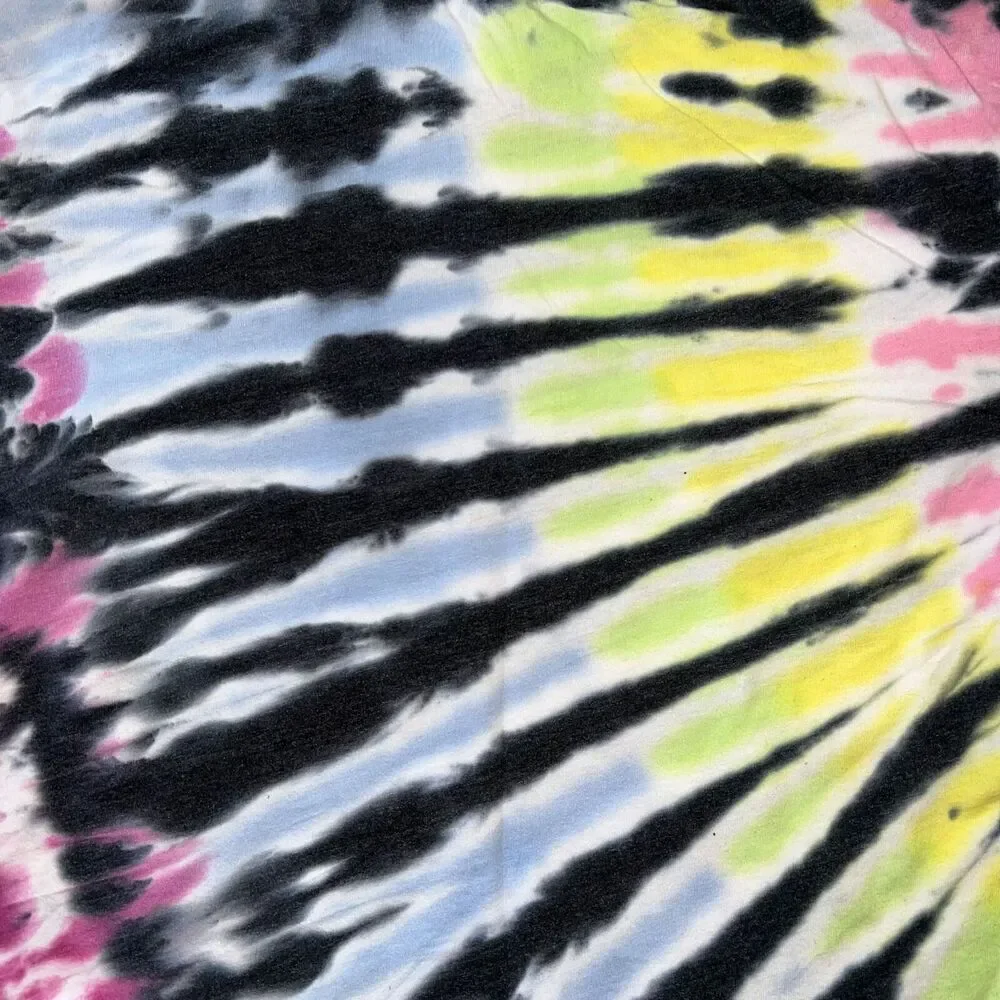 Self Esteem Womens Crop Top T Shirt Top Tie Dye LOVE Long Sleeve Pullover Medium